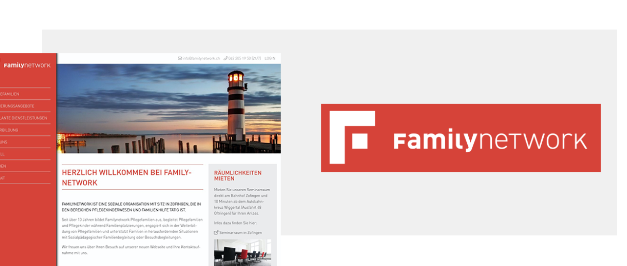Übersicht Bild und Logo Familynetwork