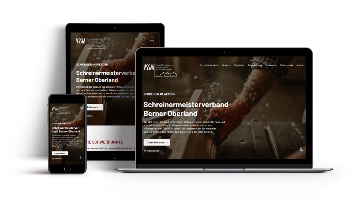 SBO Webseite showcase