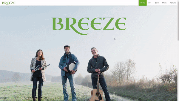 Gif Webseite Irish Breeze